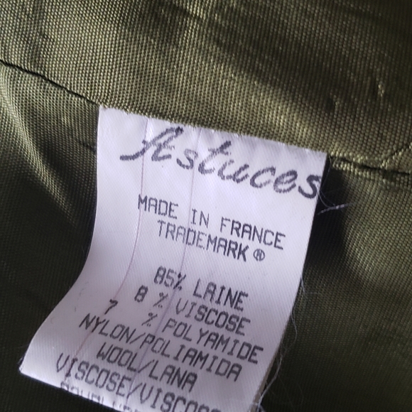 A pair of cuffed slacks, made in France, size 1 - Picture 4 of 4